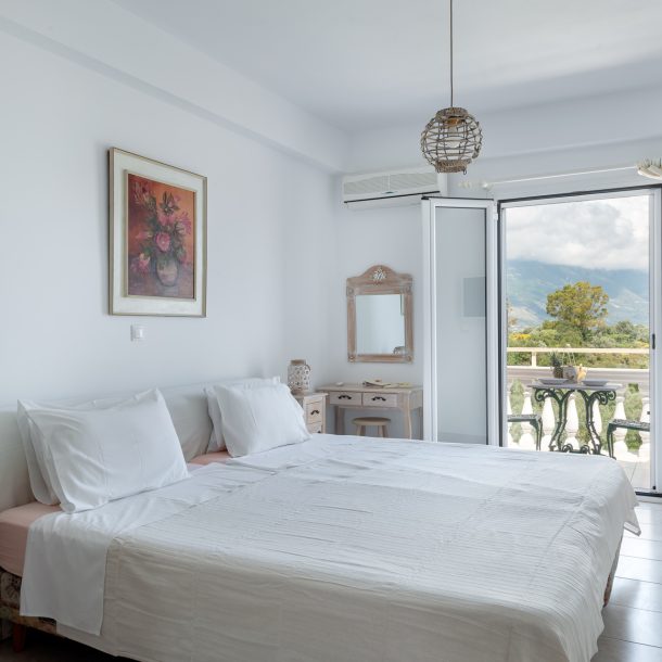 Apartment interior at Pernari Apartments, Kefalonia