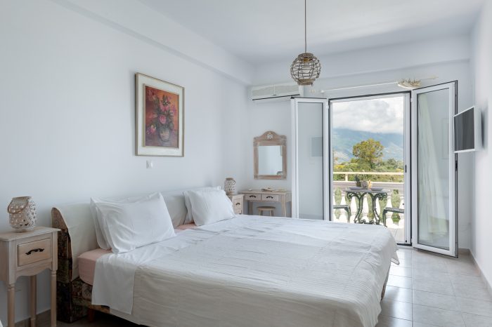 Apartment interior at Pernari Apartments, Kefalonia