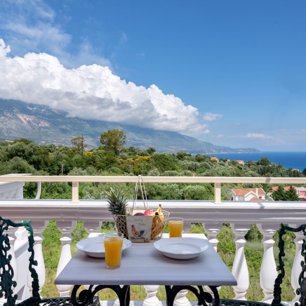 Pernari Apartments building and grounds, Spartia, Kefalonia