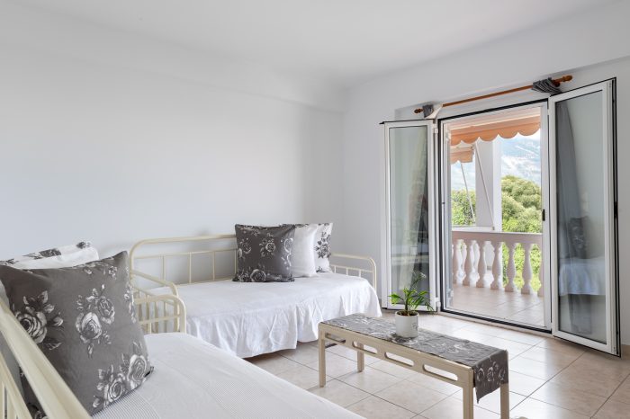 Apartment interior at Pernari Apartments, Kefalonia