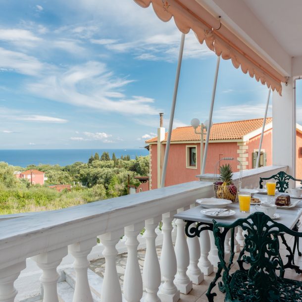 Pernari Apartments building and grounds, Spartia, Kefalonia