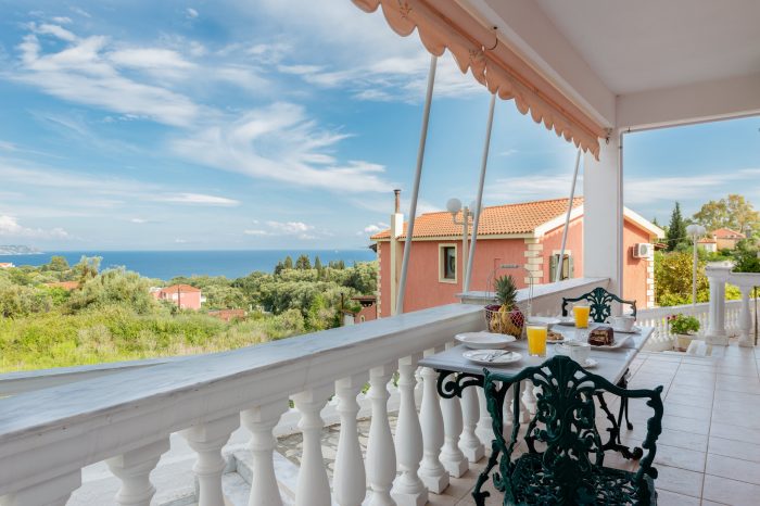 Pernari Apartments building and grounds, Spartia, Kefalonia