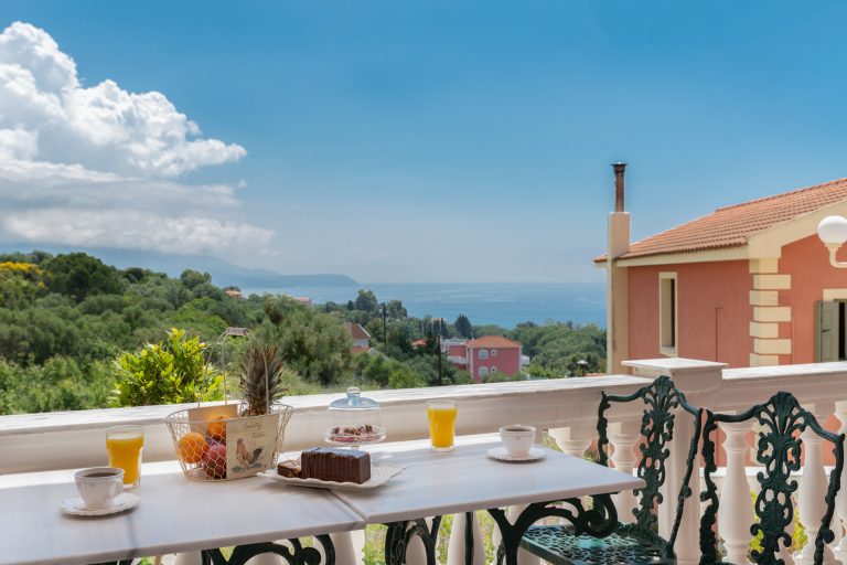 Pernari Apartments building and grounds, Spartia, Kefalonia