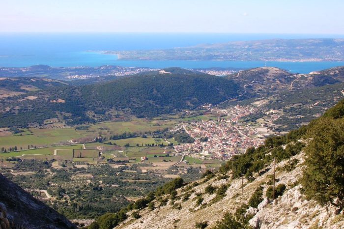 View From Mount Ainos, Kefalonia