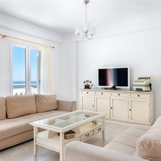 Apartment interior at Pernari Apartments, Kefalonia