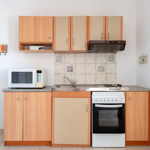 Apartment interior at Pernari Apartments, Kefalonia