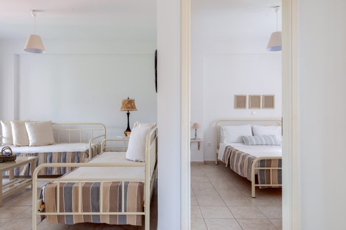 Apartment interior at Pernari Apartments, Kefalonia