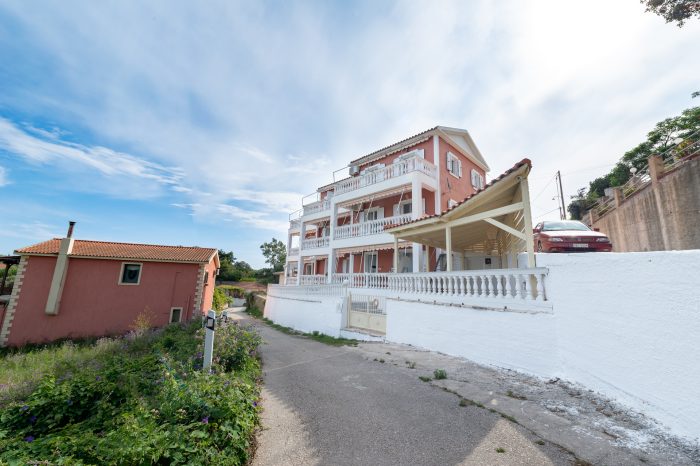 Pernari Apartments building and grounds, Spartia, Kefalonia