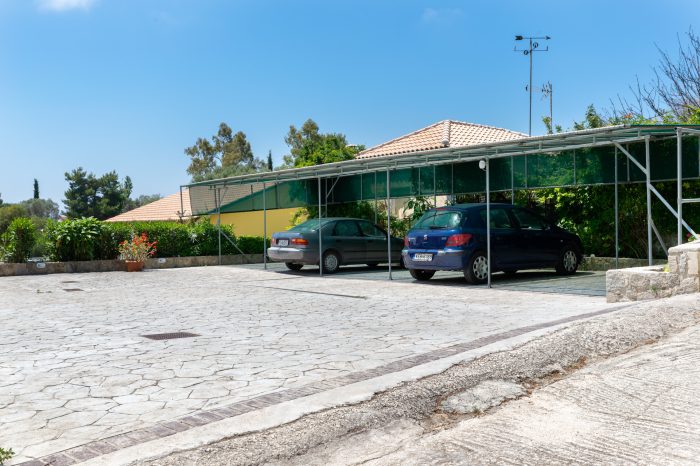 Pernari Apartments building and grounds, Spartia, Kefalonia